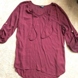 Maroon Tunic